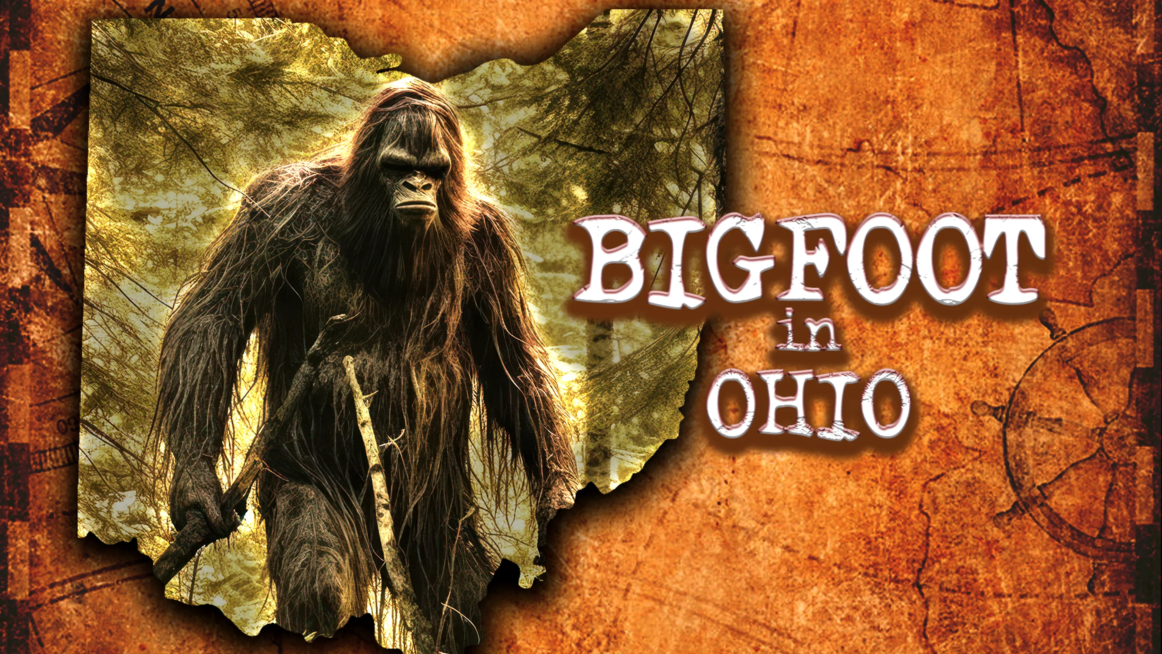 Bigfoot in Ohio poster